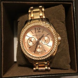 MK Rose Gold Watch